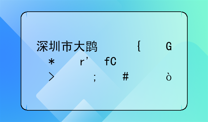 深圳市大鵬飛科技有限公司怎么樣？